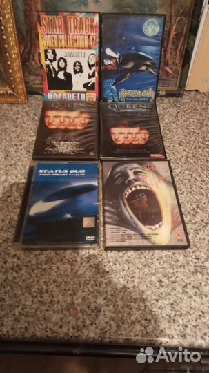 DVD видео концерты популярных групп