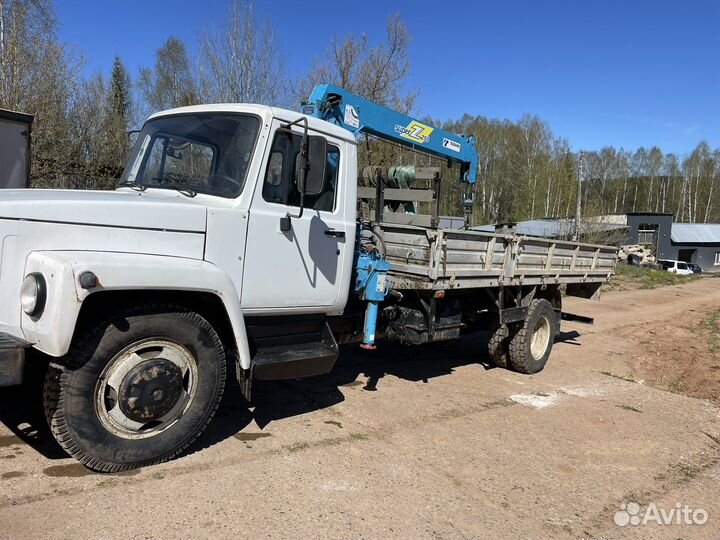 ГАЗ 3309 с КМУ, 2011