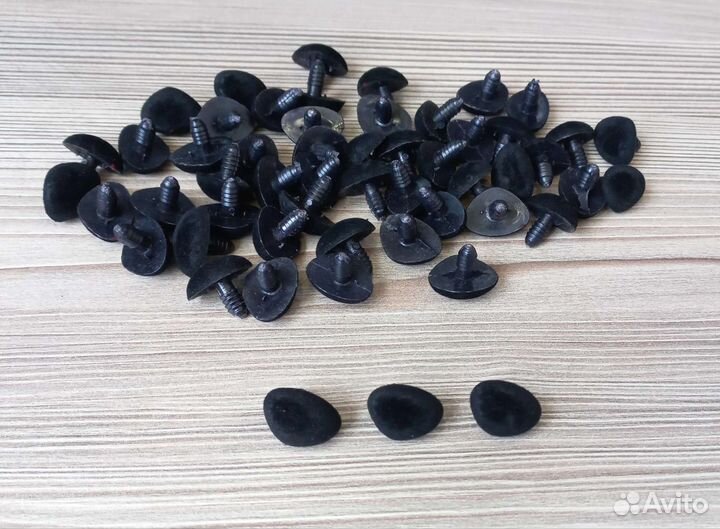 Бархатные носики 17*22 мм