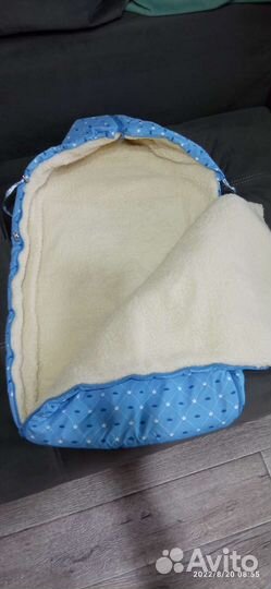 Конверт зимний на овчине