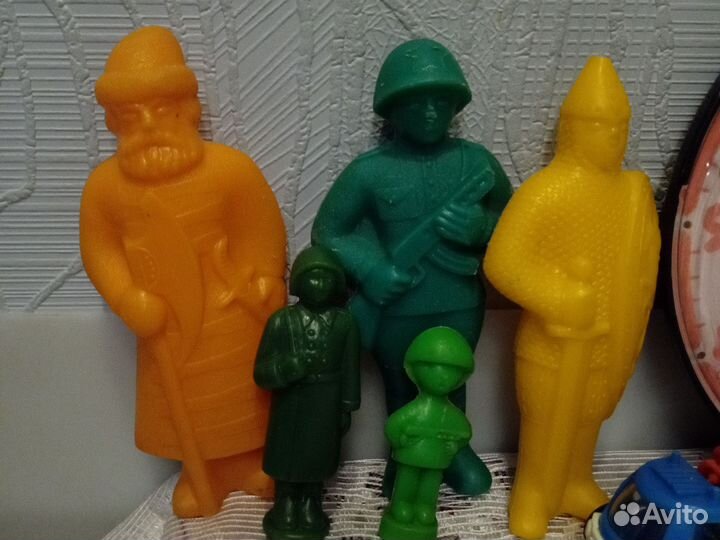 Игрушки пластмассовые СССР