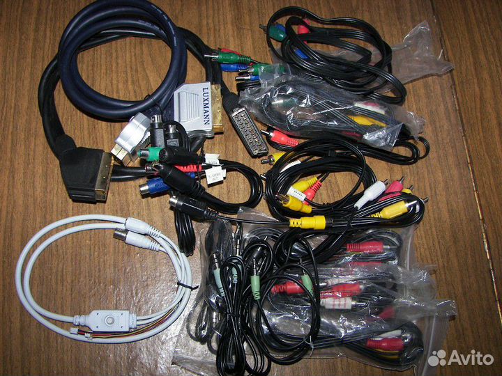 Кабель S-Video RCA Skart Jack