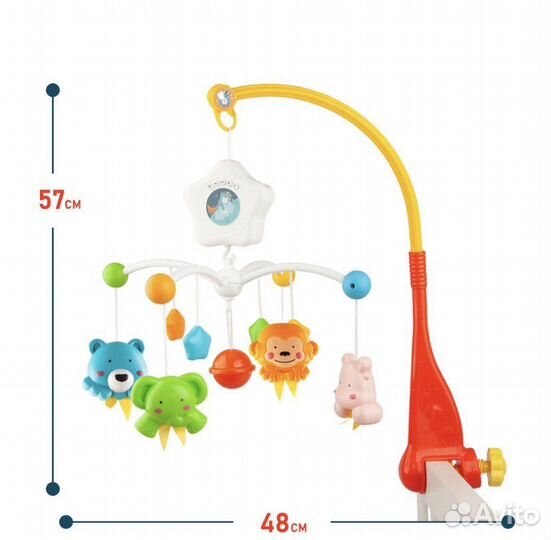 Музыкальный мобиль на кроватку