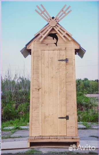 Дачный туалет домик HZZ