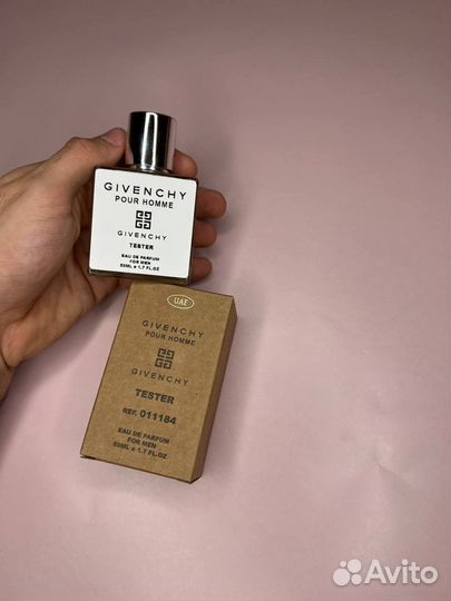 Givenchy pour homme оригинальный тестер 50 мл