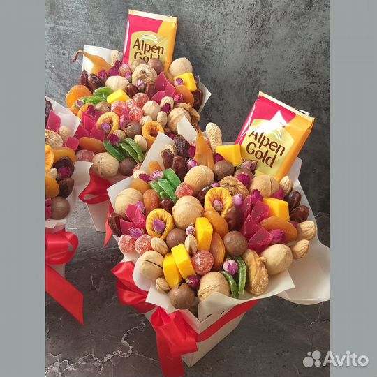 Съедобный подарок учителю из сухофруктов