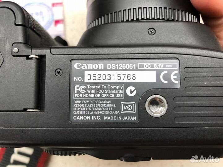 Зеркальный фотоаппарат canon eos 20 D