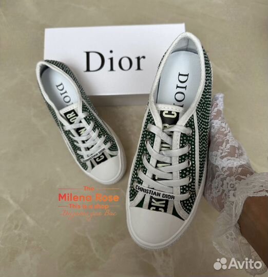 Кеды christian dior