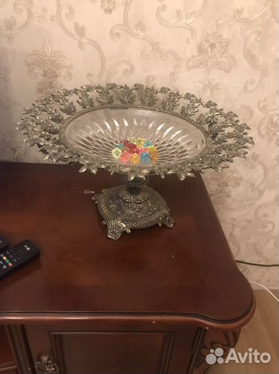 Фруктовница бронза