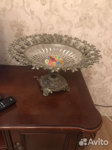 Фруктовница бронза