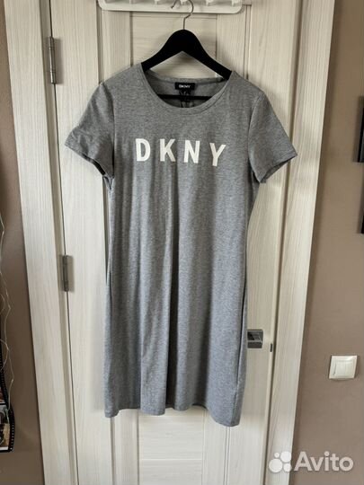 Платье футболка dkny M