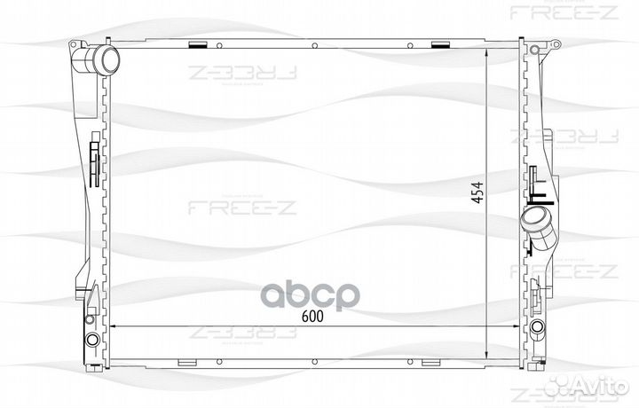Радиатор KK0123 free-Z