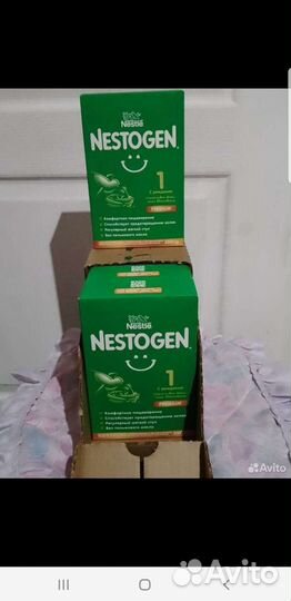 Детская смесь nestogen 12 штук