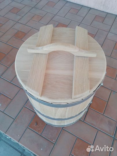 Кадка для засолки 30л дуб