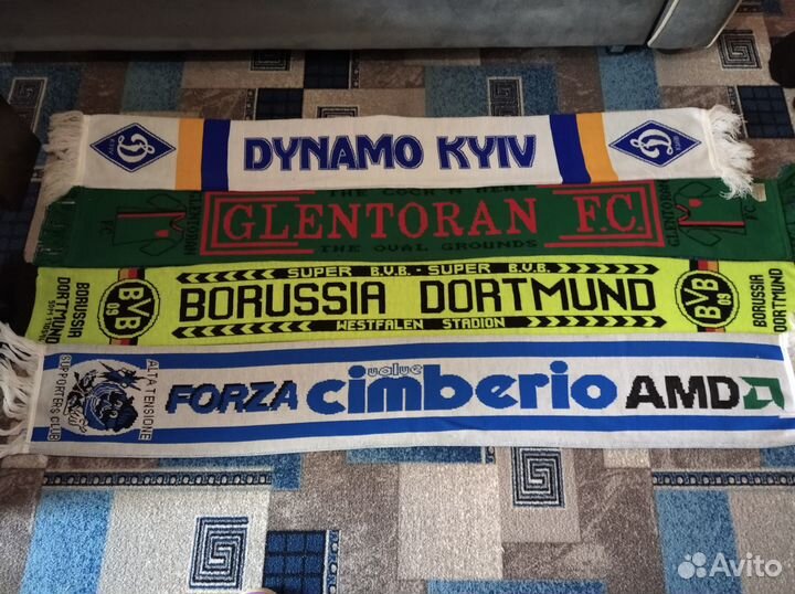 Шарфы футбольных клубов