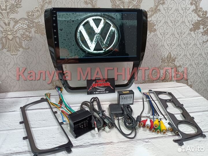 Магнитола Volkswagen Jetta 6 android новая