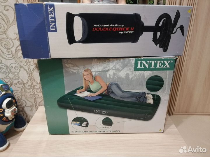 Матрас надувной intex 191*99*22 см