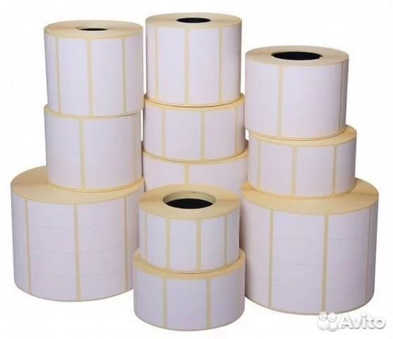 Термоэтикетки 43*25 Эко (900шт) + др. размеры