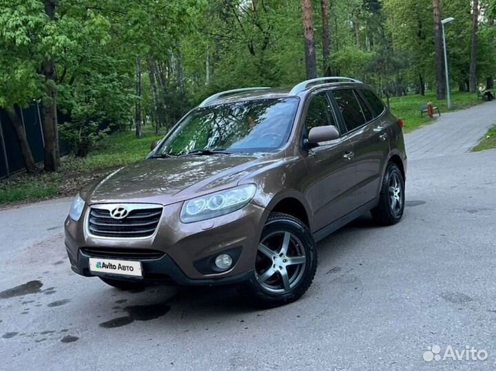Hyundai Santa Fe 2.4 AT, 2010, 200 000 км