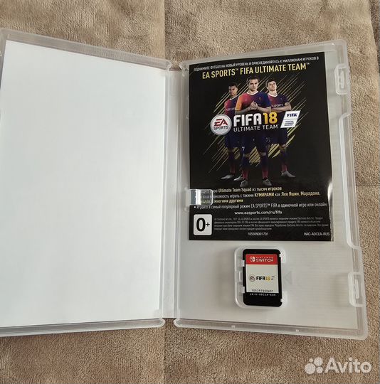 Игры на nintendo switch FIFA18