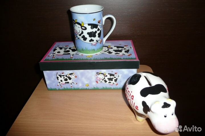 Тарелка,копилка, чашка детская из Финляндии