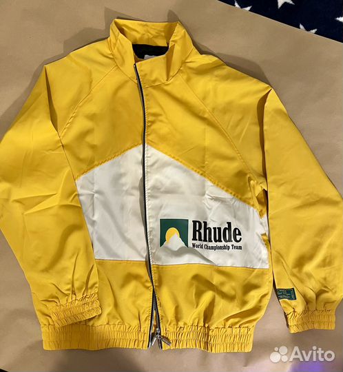 Куртка мужская rhude желтая xl