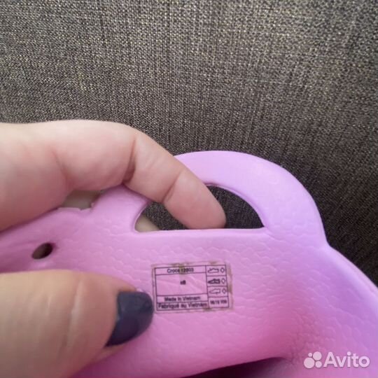 Детские резиновые сапоги crocs