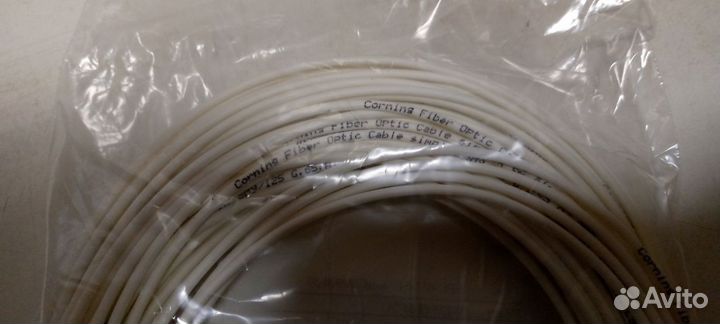 Патчкорд оптический SC/APC-SC/APC, SM, 30 метров