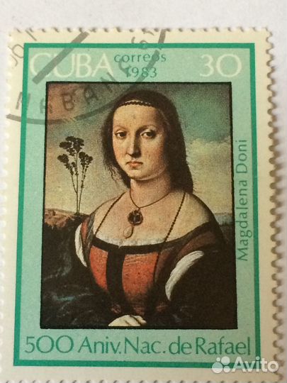 Марки. Куба