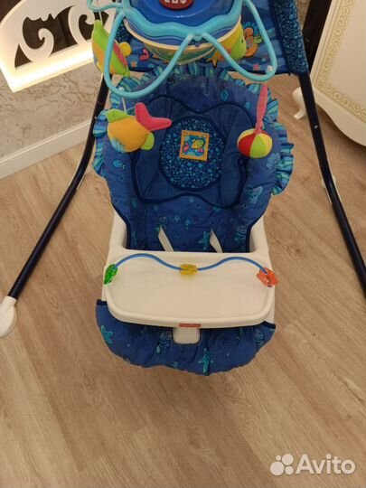 Детская электронная качель для новорожденных