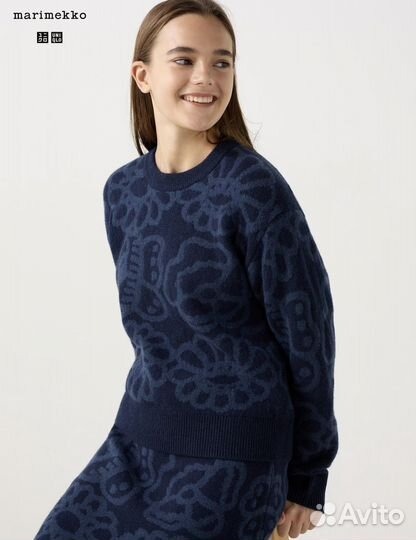 Свитер Marimekko Uniqlo Япония
