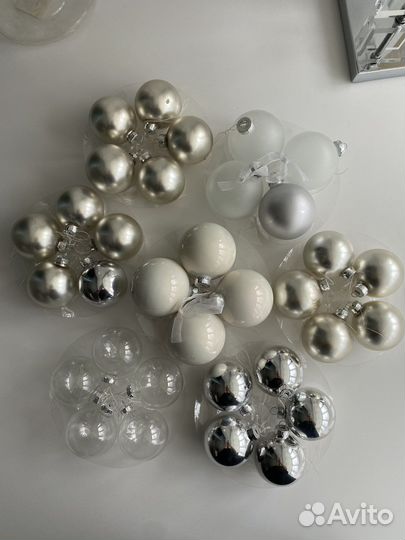 Новогодние игрушки шары