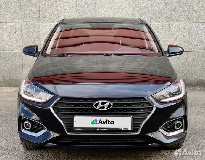 Hyundai Solaris 1.6 AT, 2017, 82 300 км