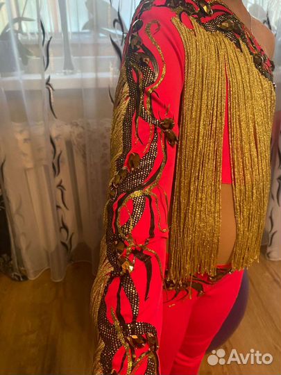 Купальник для танцев, гимнастики, диско