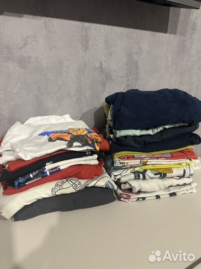 Вещи пакетом на мальчика 110 116