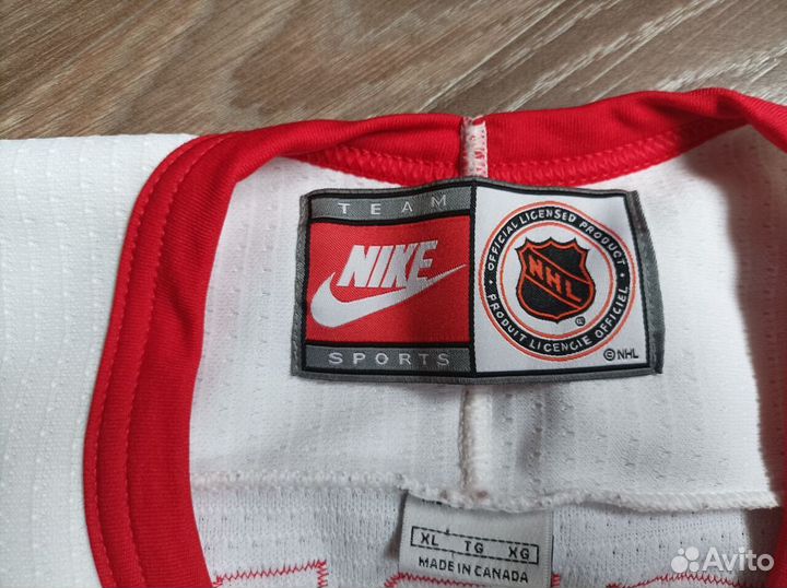 Хоккейный свитер Detroit red wings