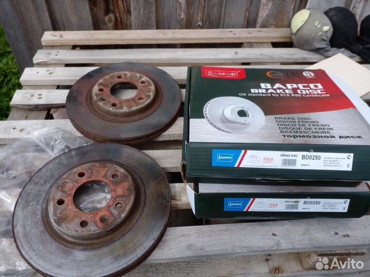 Тормозные диски шеврое орландо б.у