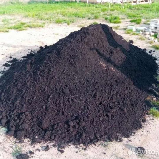 Чернозем, торфогрунт, торф