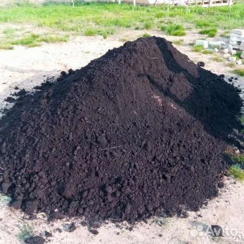 Чернозем, торфогрунт, торф