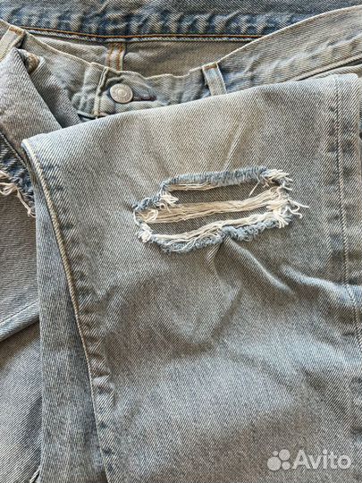 Джинсы селвидж Levis 501ct размер 29/34