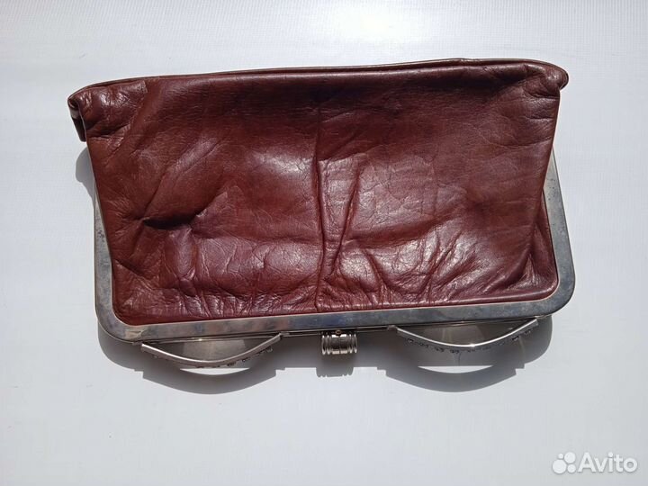 Кожаныйклач ипояснаясумка