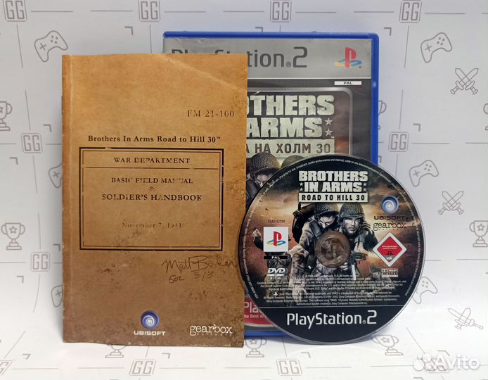 Brothers in Arms Road to Hill 30 для PS2