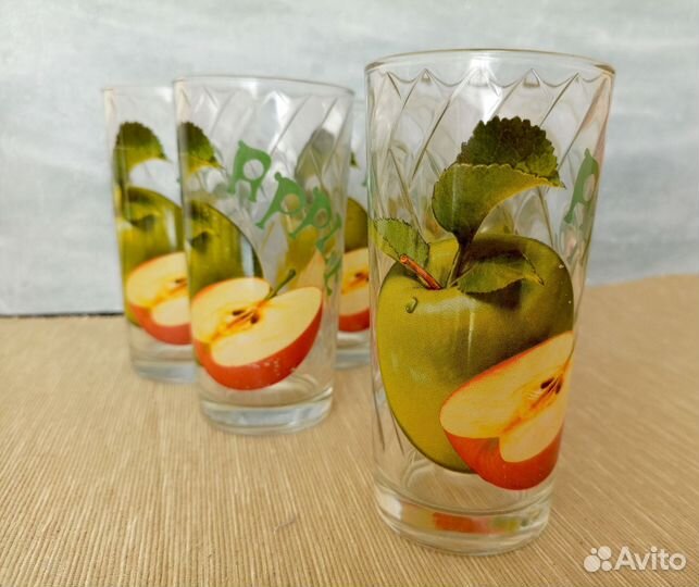 Стаканы для воды, сока, напитков. 6шт