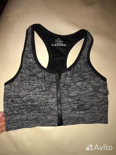 Спортивная одежда легинсы топ