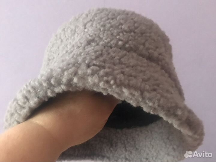 Шляпа - панама меховая