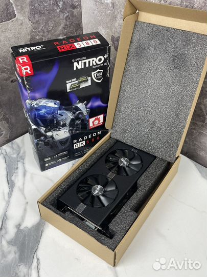 Видеокарта Sapphire Nitro+ RX 580 8gb