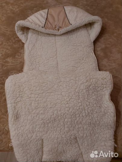 Зимний конверт в коляску