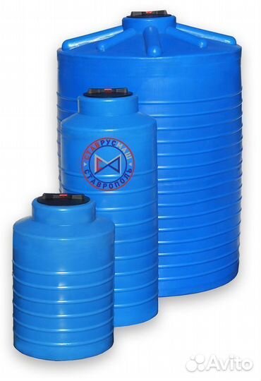 Пластиковая ёмкость 5000 литров усиленная, под кас