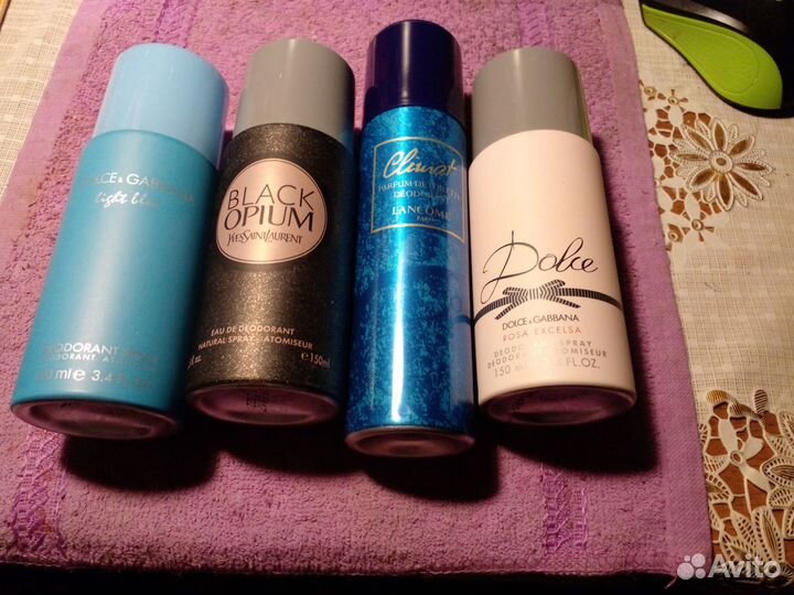 Парфюмированные дезодоранты