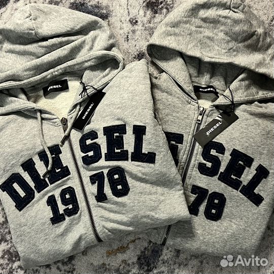 Зип худи diesel оригинал L,XL